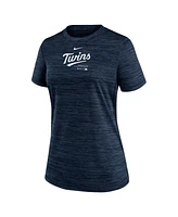 Nike Women's Navy Minnesota Twins Authentic Collection Velocity Performance T-Shirt