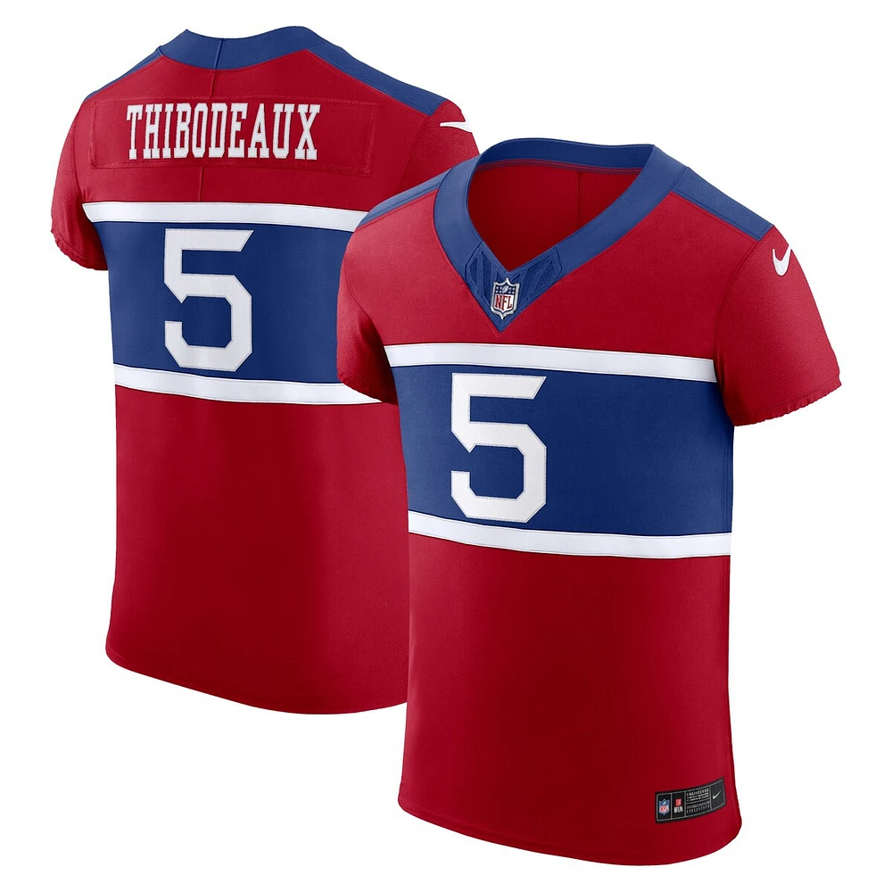 Nike Men's Kayvon Thibodeaux Century Red New York Giants Alternate Vapor F.u.s.e. Elite Player Jersey