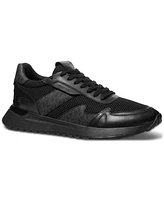 Michael Kors Men's Miles Mk Logo Lace-Up Running Sneakers