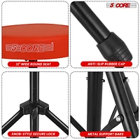 5 Core Drum Throne Padded Guitar Stool Height Adjustable Music Chair Ds 01 Org