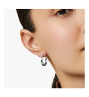 Ana Luisa Endless Hoop Earrings - Venus Silver