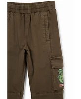 Desigual Boys Boys's Long jogger pants with cargo pockets