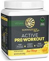 Sunwarrior Us Active Pre-Workout Tub, Yuzu Mango, 315gm