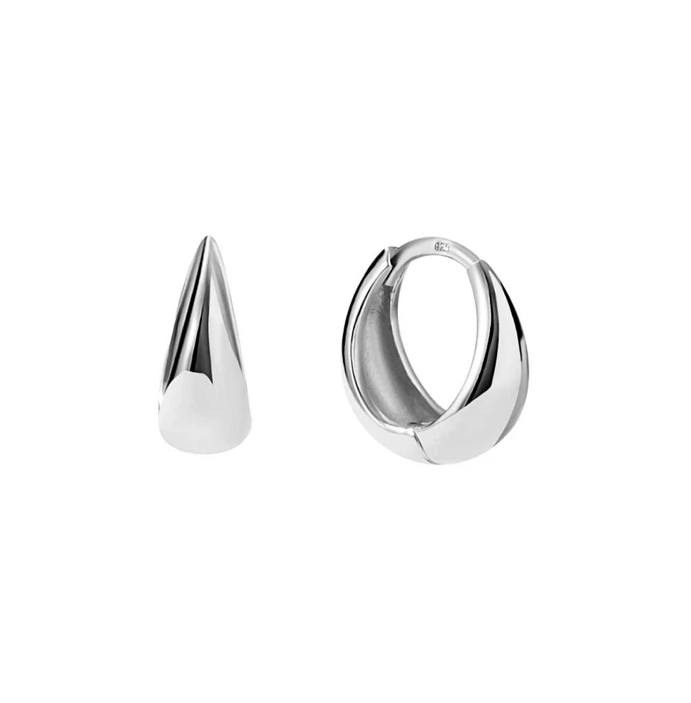 Ana Luisa Bold Huggie Hoops - Nate Silver