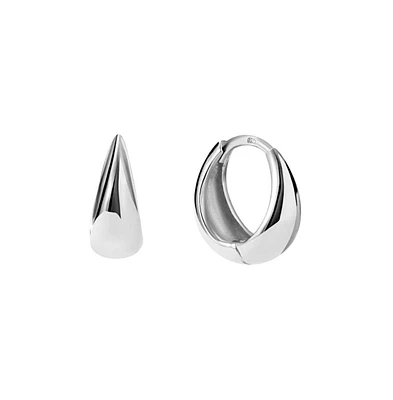 Ana Luisa Bold Huggie Hoops - Nate Silver