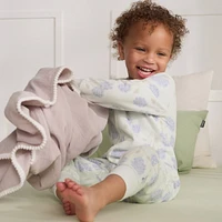 Gerber Baby Girls Footless Fleece Pajamas, 3-Pack