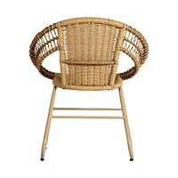 Kaplan Early Learning Kids' Washable Wicker Chair - Set of 2