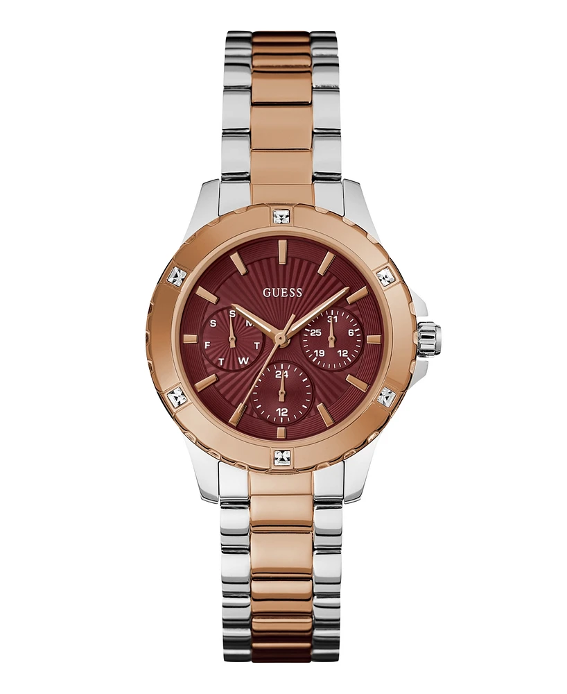 Guess Women's Analog Two-Tone Steel Watch, 35mm