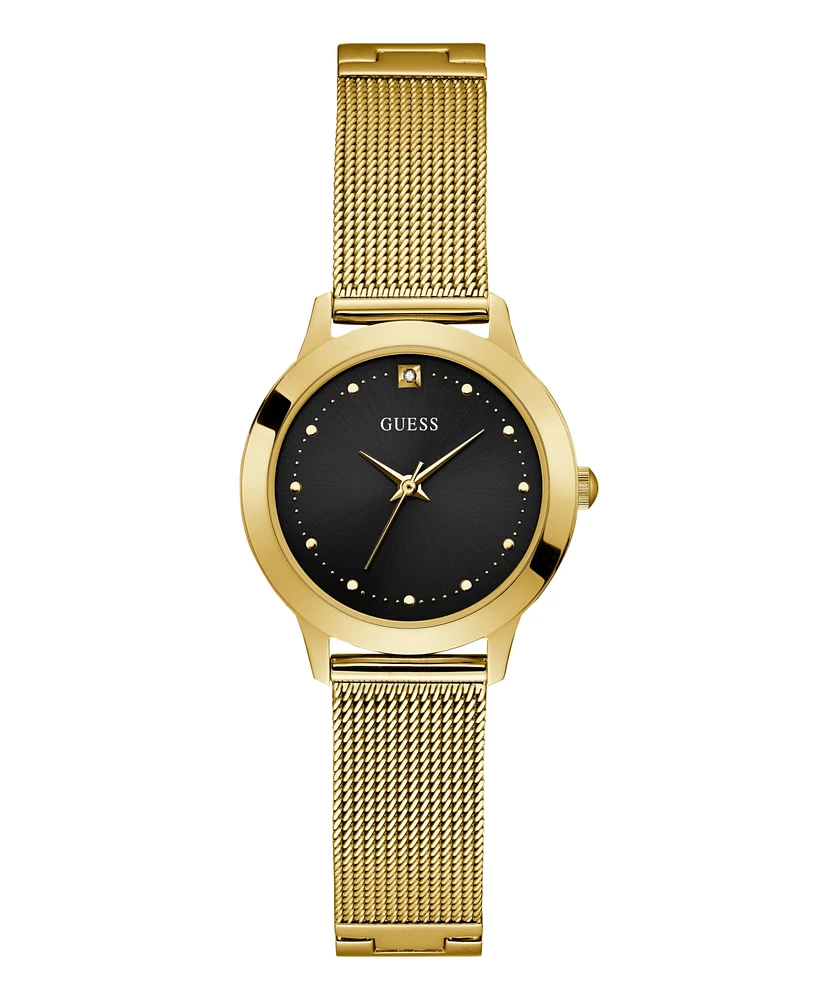 Guess Women's Analog Gold Tone Steel Watch, 30mm