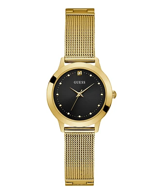 Guess Women's Analog Gold Tone Steel Watch, 30mm