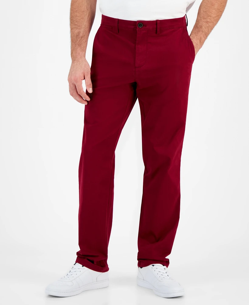 Tommy Hilfiger Men's Straight-Fit Denton Flex Chino Pants