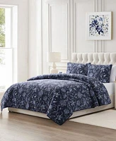 Seventh Studio Bana Floral Print Plush Quilt Sets