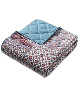 Seventh Studio Seala Patchwork Print Plush Quilt Sets