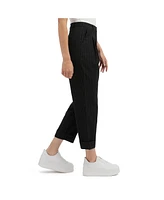 Nvlt Women's Pleated Trouser with Cuffed Hem