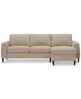 Calvus 2-Pc. Sectional (Loveseat & Chaise)