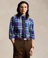 Polo Ralph Lauren Men's Classic-Fit Plaid Oxford Shirt