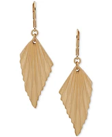 lonna & lilly Gold-Tone Fan Drop Earrings