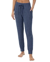 Cuddl Duds Women's SoftKnit Mid-Rise Jogger Pants