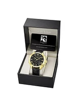 Swan and Edgar SE01422 Swan & Edgar Hand Assembled Cosmopolitan Automatic Gold Black