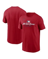 Nike Men's Red 2025 Mlb All-Star Game Wordmark T-Shirt