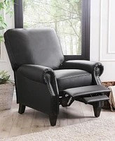 Abbyson Living 33" Pushback Polyurethane Leather Recliner