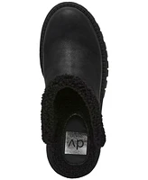 Dv Dolce Vita Women's Gracelyn Cozy Lug Sole Platform Clog Mules