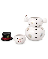 Villeroy & Boch Christmas Toy Memory Stacking Snowman Jar