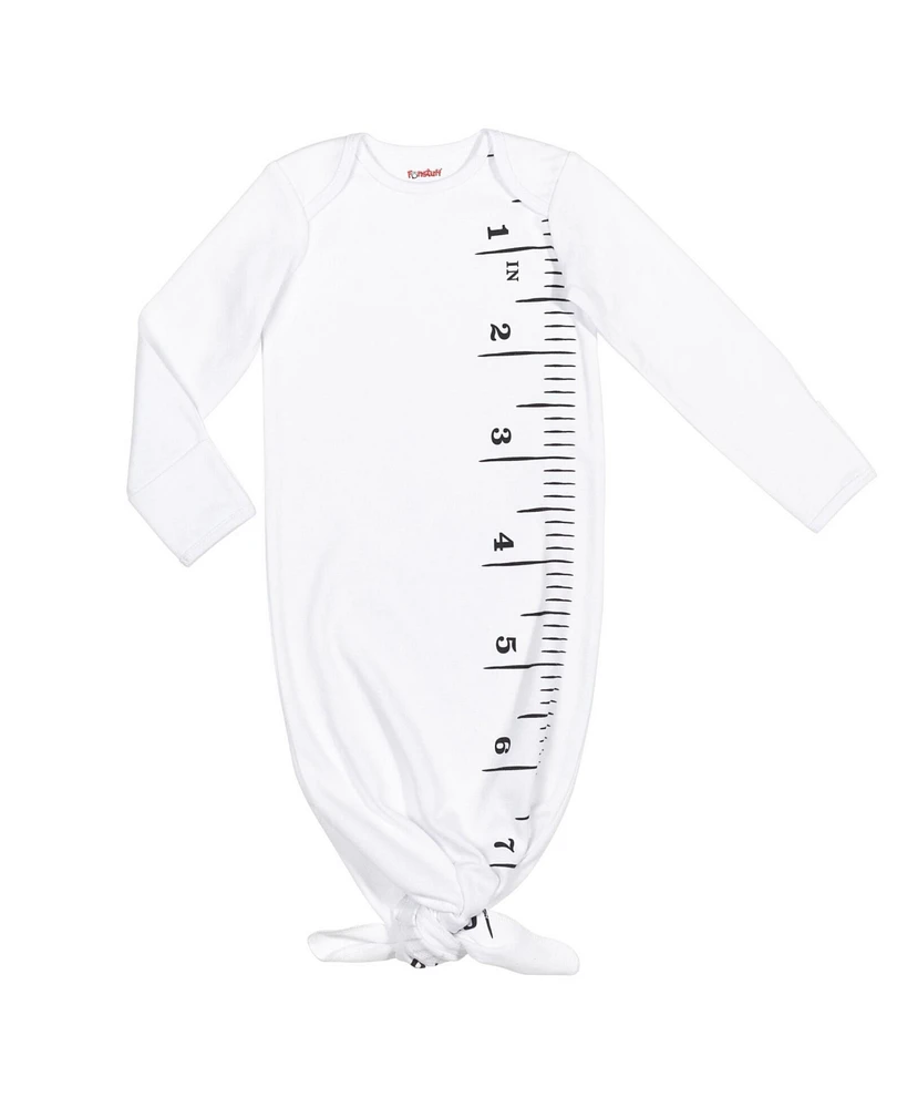 Funstuff Baby Boys Long Sleeve Swaddle Sleeper Gown Newborn to