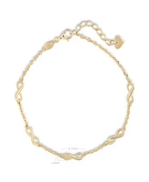 Devata Infinity Chain Bracelet in 14K Gold, 6.5 in adj to 7.5 in, approx. 2.6 grams