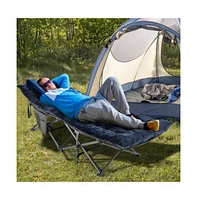 Vebreda 75 x 27.5 Inch Camping Cot Pads with Soft and Breathable Crystal Velvet