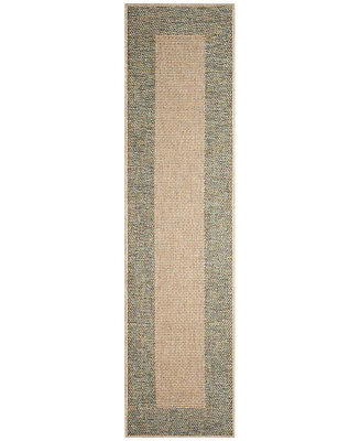 Liora Manne' Roma Border 1'11"x7'6" Runner Area Rug