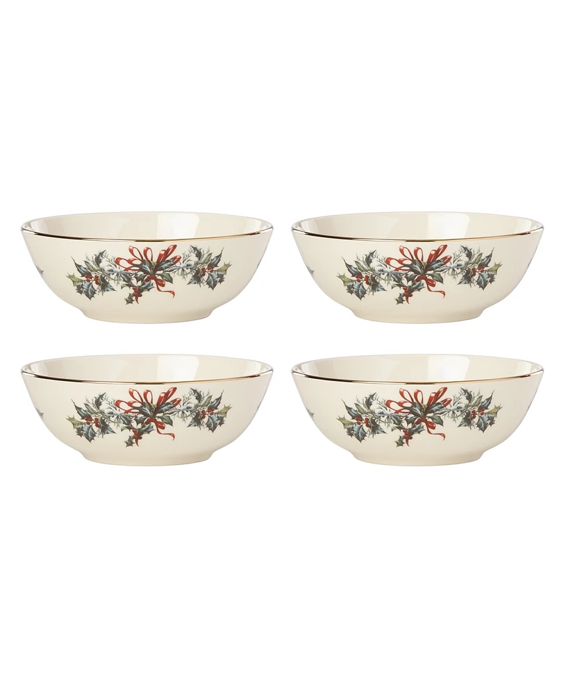 Lenox Winter Greetings Place Setting Bowls, Set of 4