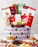 Hickory Farms Holiday Deluxe Merrymaker Gift Basket, 14 Piece