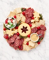 Hickory Farms Holiday Wreath Charcuterie Kit, 13 Piece