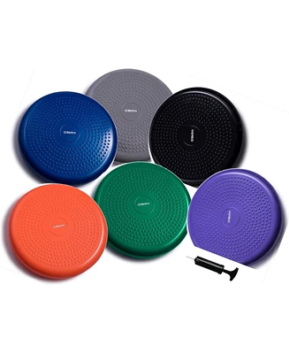 Bintiva 33cm Balance Disc Set - Black, Blue, Purple, Green, Gray, Orange