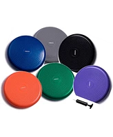 Bintiva 33cm Balance Disc Set - Black, Blue, Purple, Green, Gray, Orange
