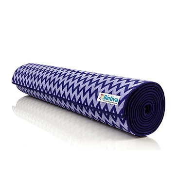 Bintiva Chevron Style Yoga Towel Hybrid Mat