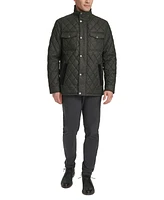 Cole Haan Men's Quilted Stand-Collar Jacket