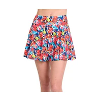 Calypsa Women's Flowy Swim Skort