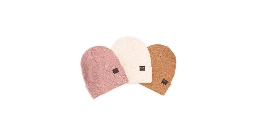 Muk Luks Women's 3 Pack Beanie