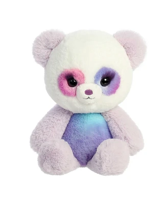 Aurora Small Grape Swirl Panda Sweet Pop Colorful Plush Toy Purple 9"