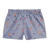 Gabby's Dollhouse Toddler Girls Dreamworks T-Shirt and Chambray Shorts Outfit Set