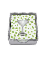 Mariposa Cocktail Beaded Napkin Box Set