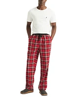 Nautica Men's Classic-Fit Plaid Fleece Pajama Pants