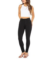 Celebrity Pink Juniors' Skinny Ponte Pants