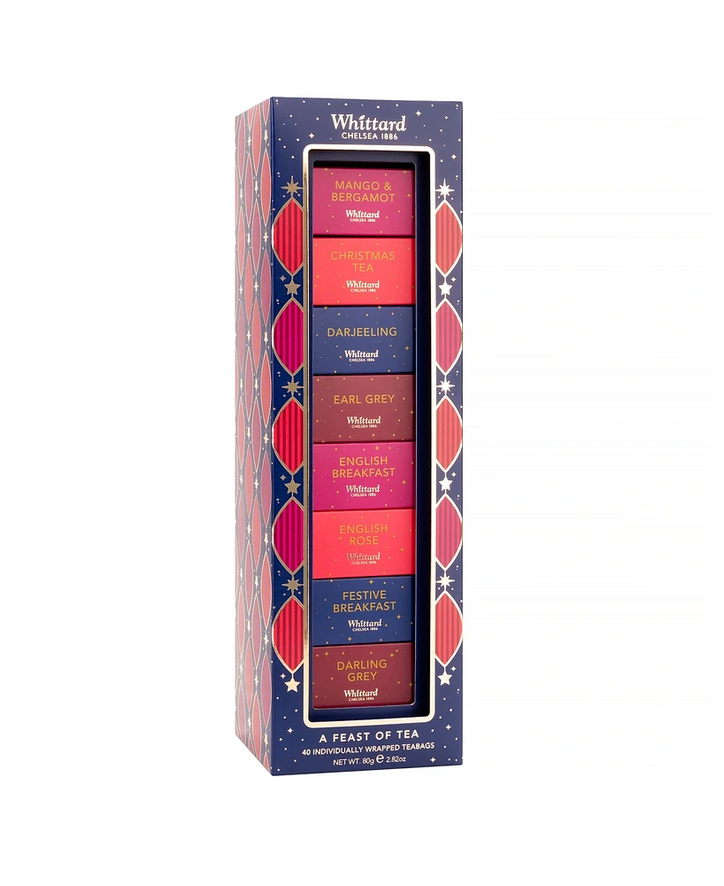 Whittard of Chelsea Holiday Feast of Tea Gift Set, 8 Piece