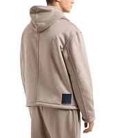 A|X Armani Exchange Men's Limited Edition Stretch Hooded Sweatshirt