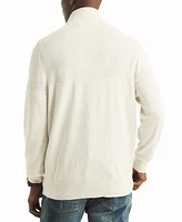 Nautica Men's Navtech Mock-Neck Full-Zip Sweater