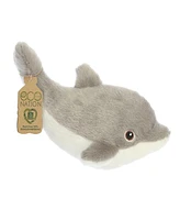 Aurora Mini Dolphin Eco Nation Eco-Friendly Plush Toy Gray 5"