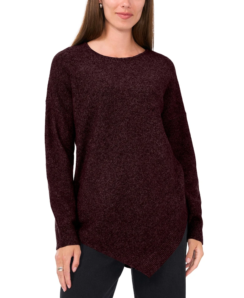 Vince Camuto Women's Crewneck Asymmetrical Sweater